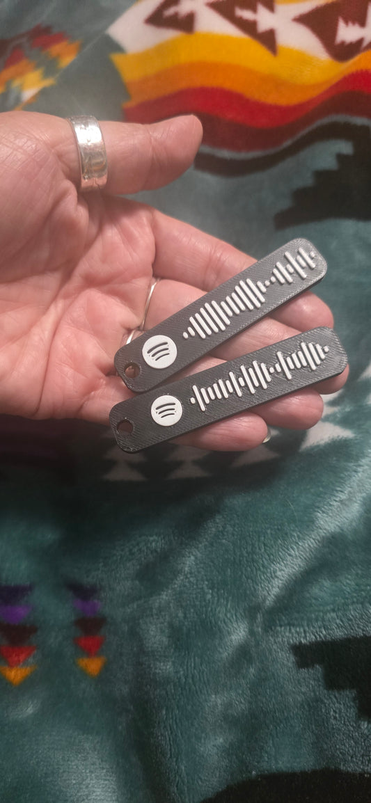 Spotify Code Keychain